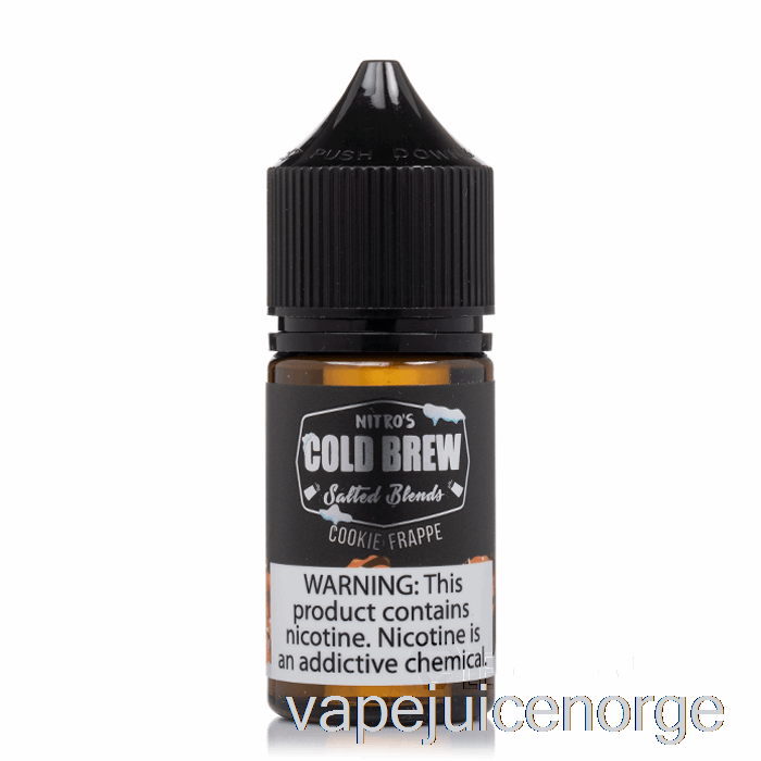 Vape Norge Cookie Frappe - Nitros Cold Brew Salter - 30ml 45mg